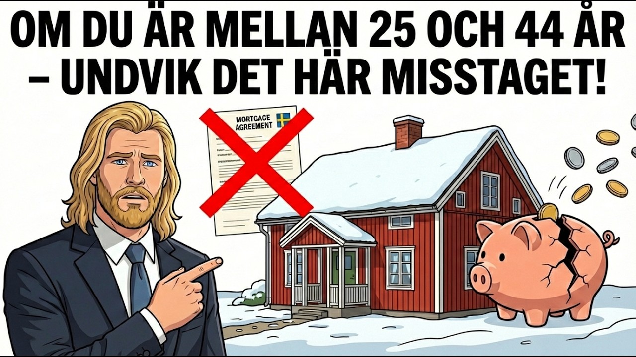Varför det inte alltid är ett bra beslut att köpa hus i Sverige