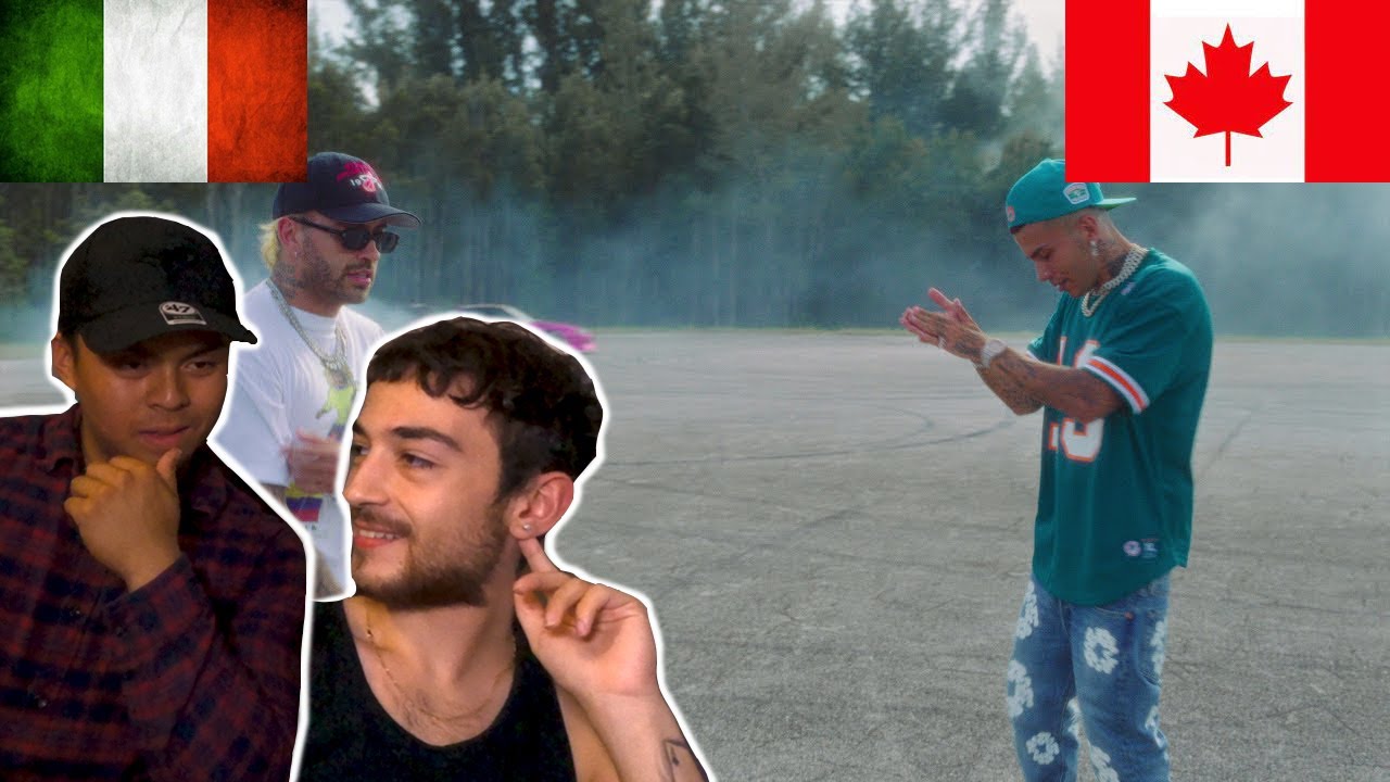 CANADIANS REACT TO ITALIAN RAP - Sfera Ebbasta, Feid - Triste