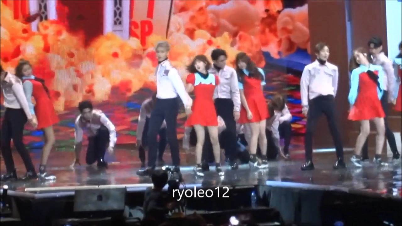 [FanCam] 20161202 Seventeen GFriend - Very Nice MAMA 2016 HK