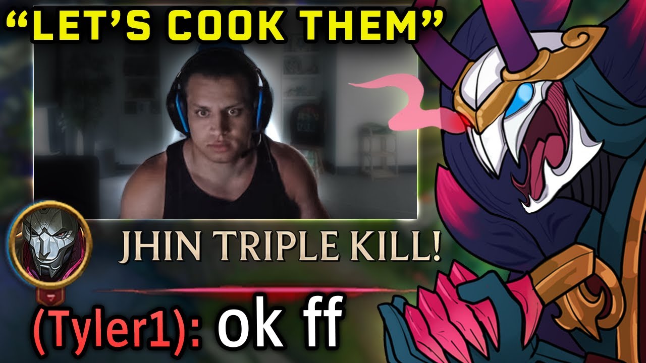 Tyler1 thought he would crush my Jhin. I made him tilt instead.