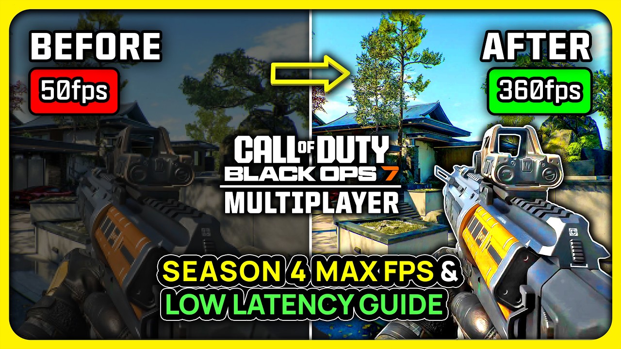 COD BO7 Мультиплеер 4-й сезон &mdash; Лучшие настройки ПК для МАКСИМУМА FPS ✅