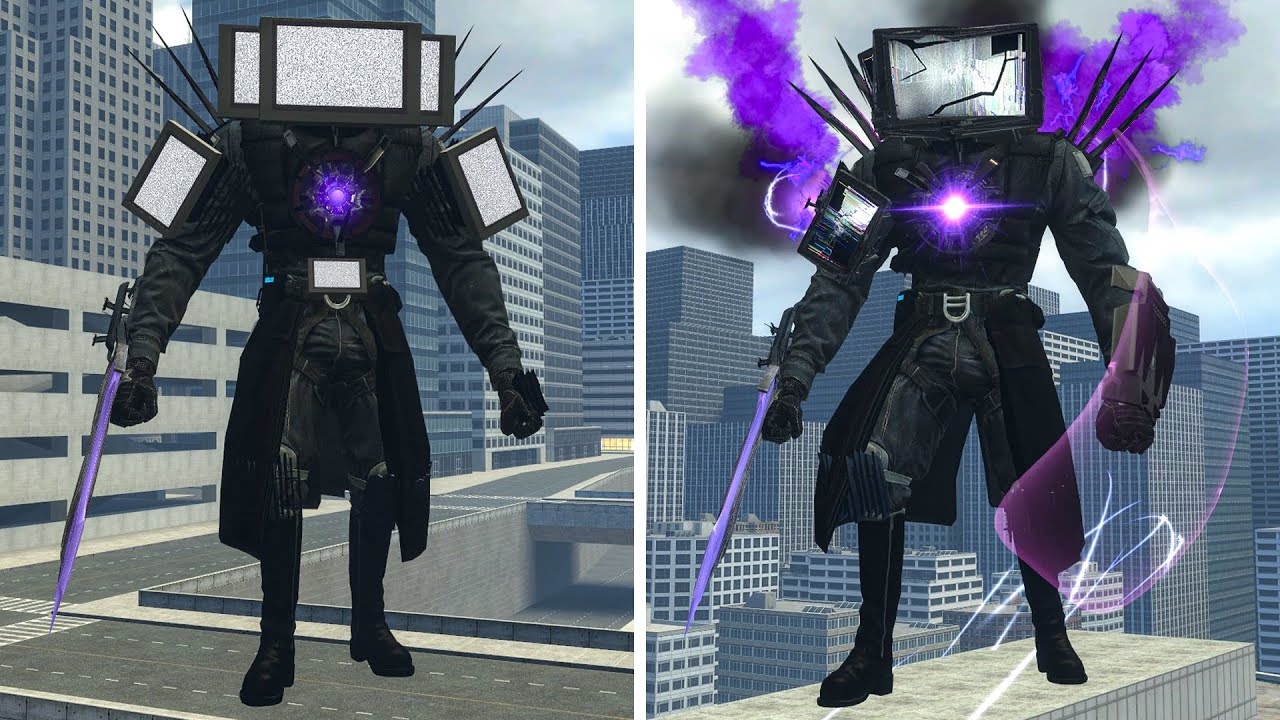 EVOLUTION OF NEW BROKEN TITAN TV MAN FROM SKIBIDI TOILET 77 (PART 3) - Garry's Mod