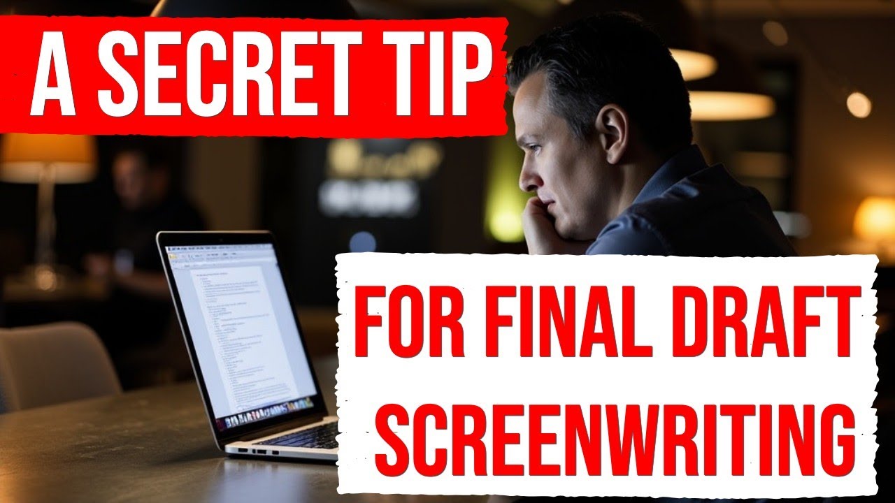 A SECRET TIP for Screenplays in Final Draft