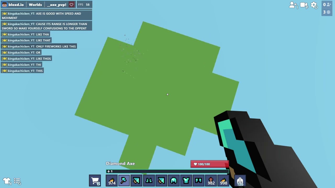 JOIN MY AXE PVP LOBBY I EXPLAIN HOW TO AXE PVP