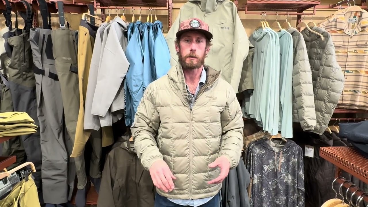 Shop scene:  Sitka fly fishing product introduction