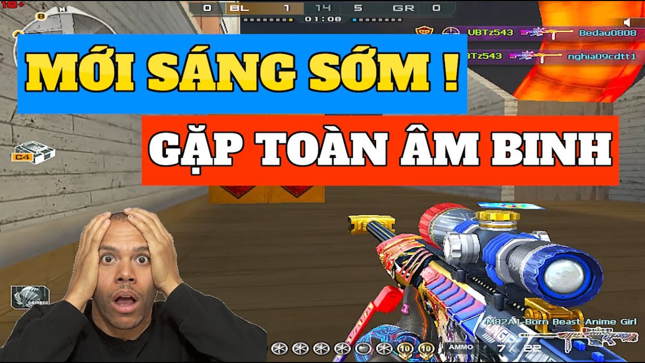 CFVN - M82A1 Anime Mới Sáng Sớm Gặp Toàn Âm Binh | Hồ Điệp Tiên Tử |