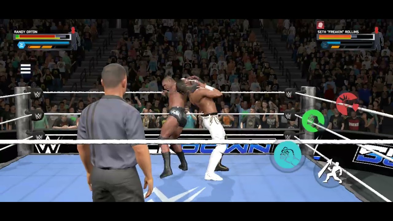 Seth Rollins vs Randy Orton WWE2K25 NETFLIX 