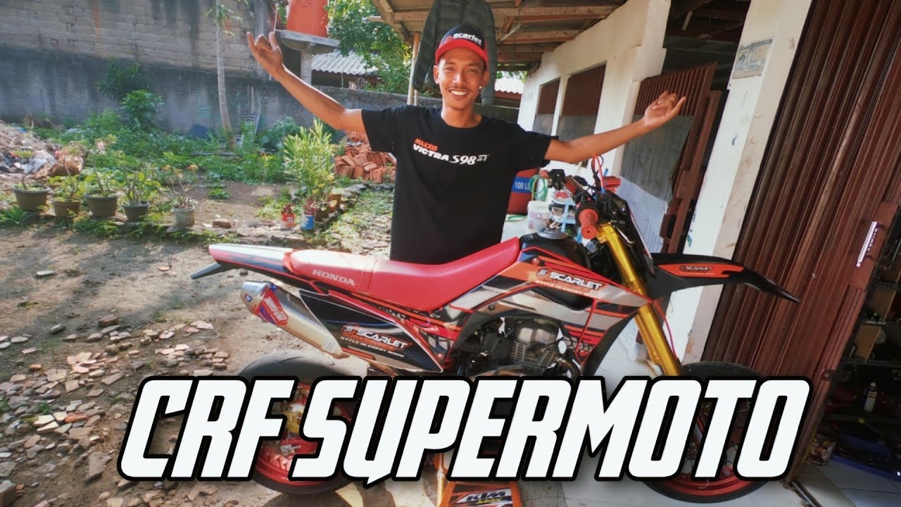 REVIEW HONDA CRF 150 L SUPERMOTO | BARENG ALDO AVEGA