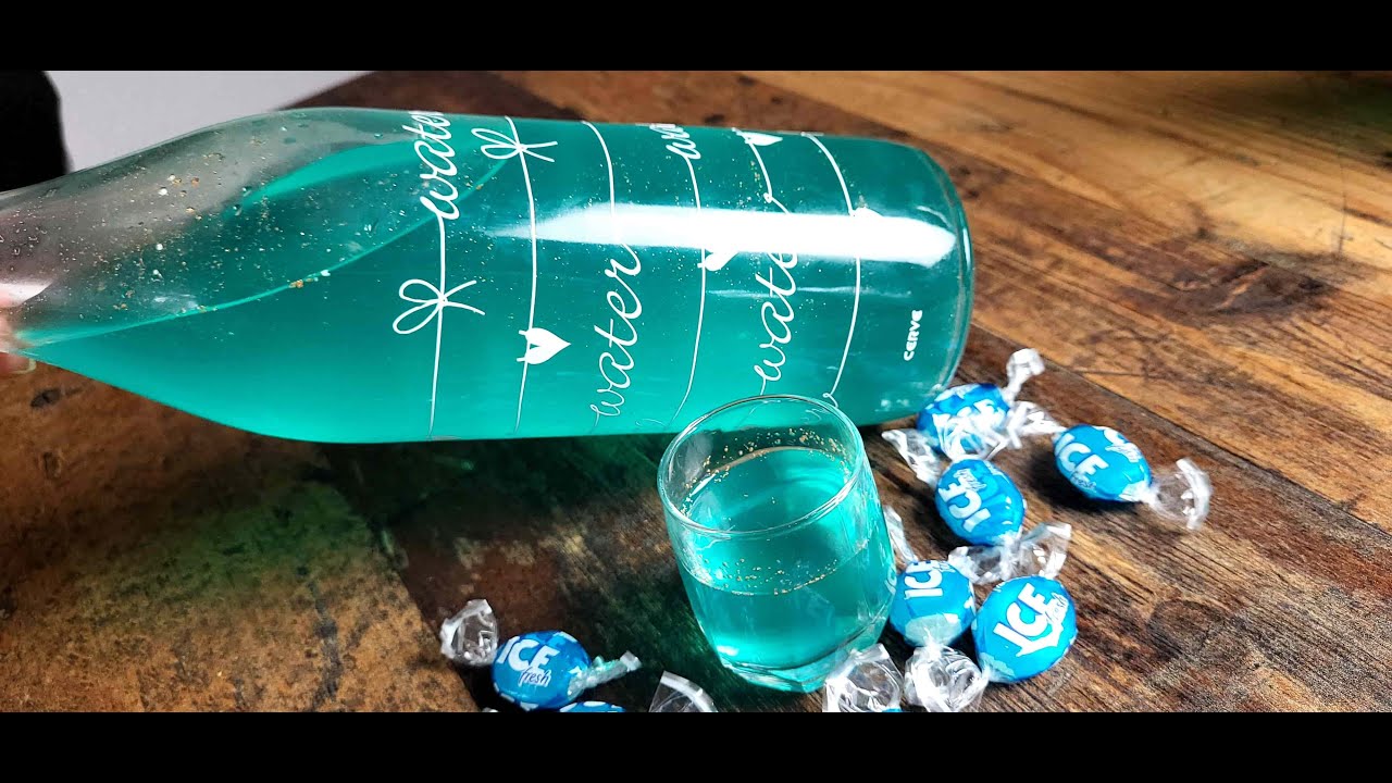 Eisbonbon-Likör mit Goldstaub, der Renner auf jeder Geburtstagsfeier, Jugendweihe und Co.💙