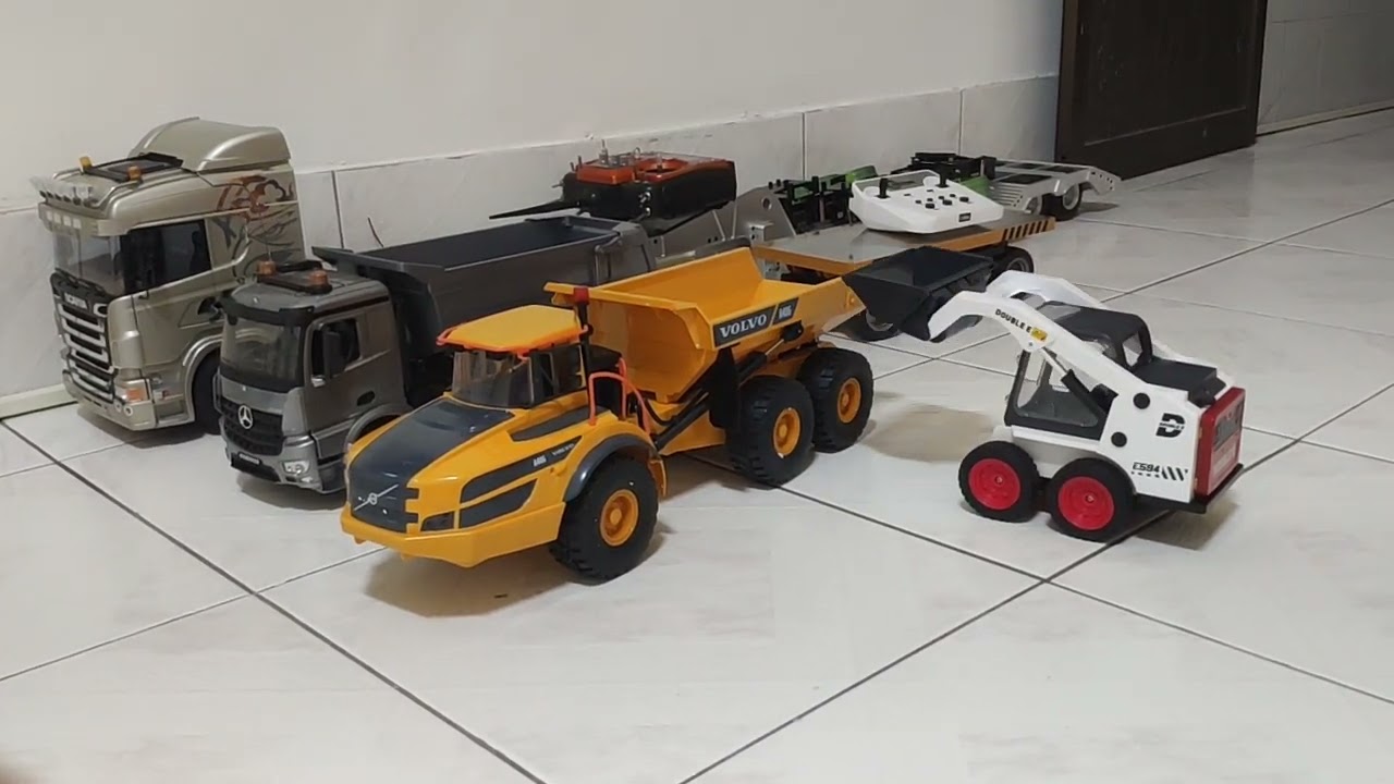 Rc DOUBLE E E594 山貓 推土機 bulldozer