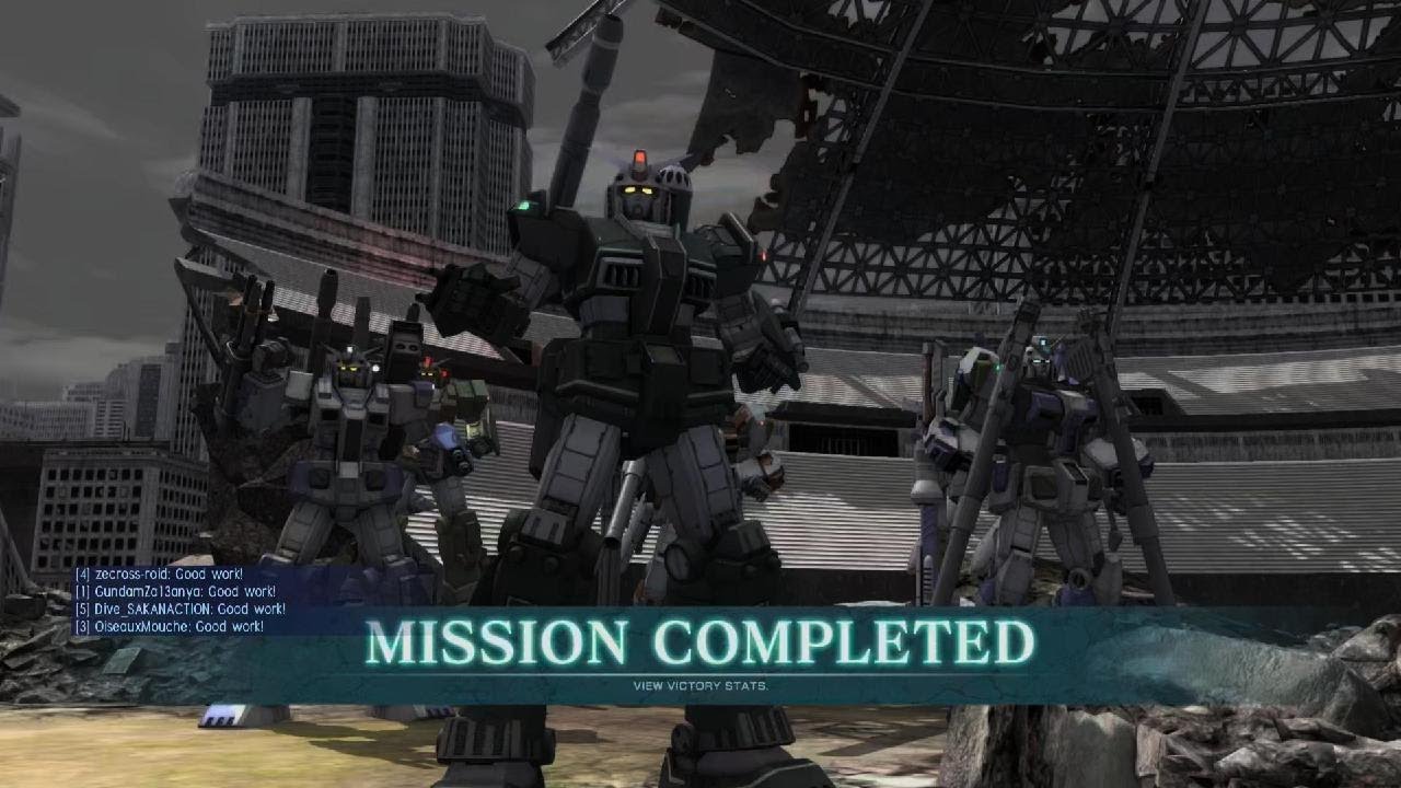 GBO2 - Situation Battle Guardians, Full Armor Gundam Ground Type gameplay.