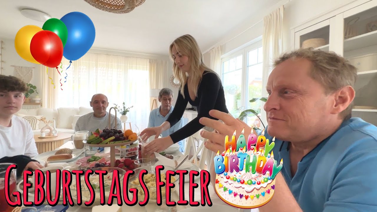 Geburtstagsfeier mit der ganzen Familie 🎉&  noch mehr Geschenke 🎁XXL-VLOG 🌸 marieland Mama Life Vlog