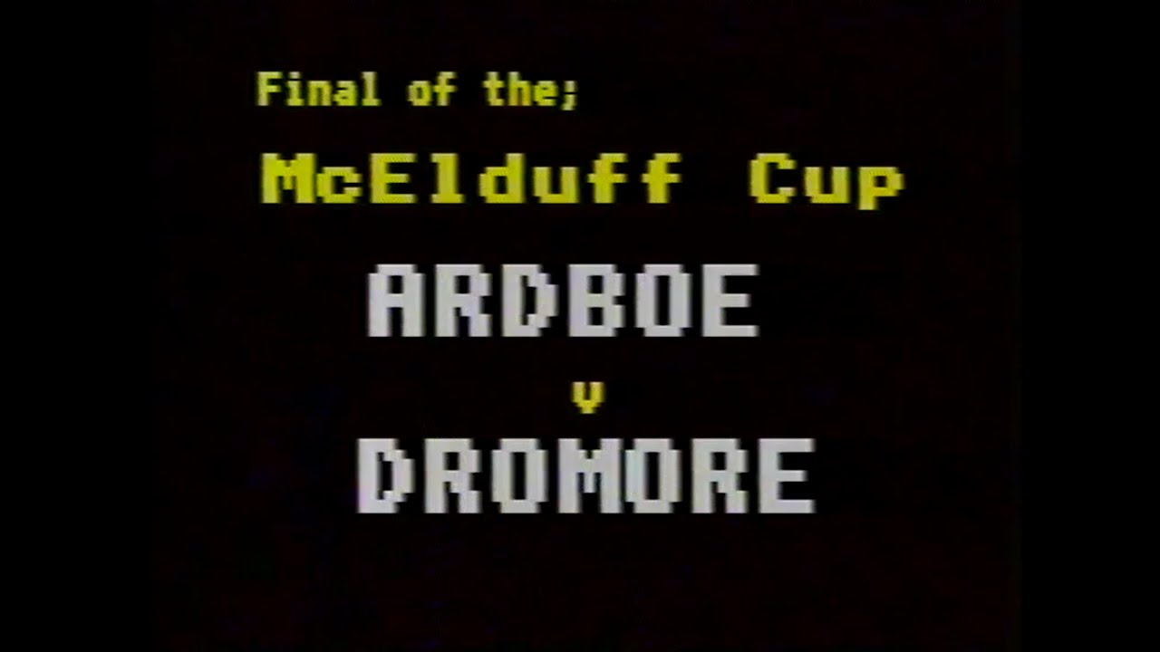 1985 McElduff Cup Final - Ardboe 0-06 v 0-04 Dromore