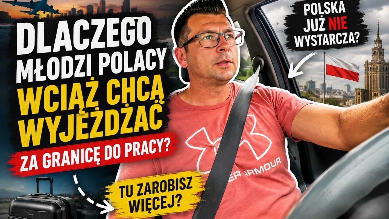 Dlaczego młodzi Polacy wciąż uciekają za granicę?