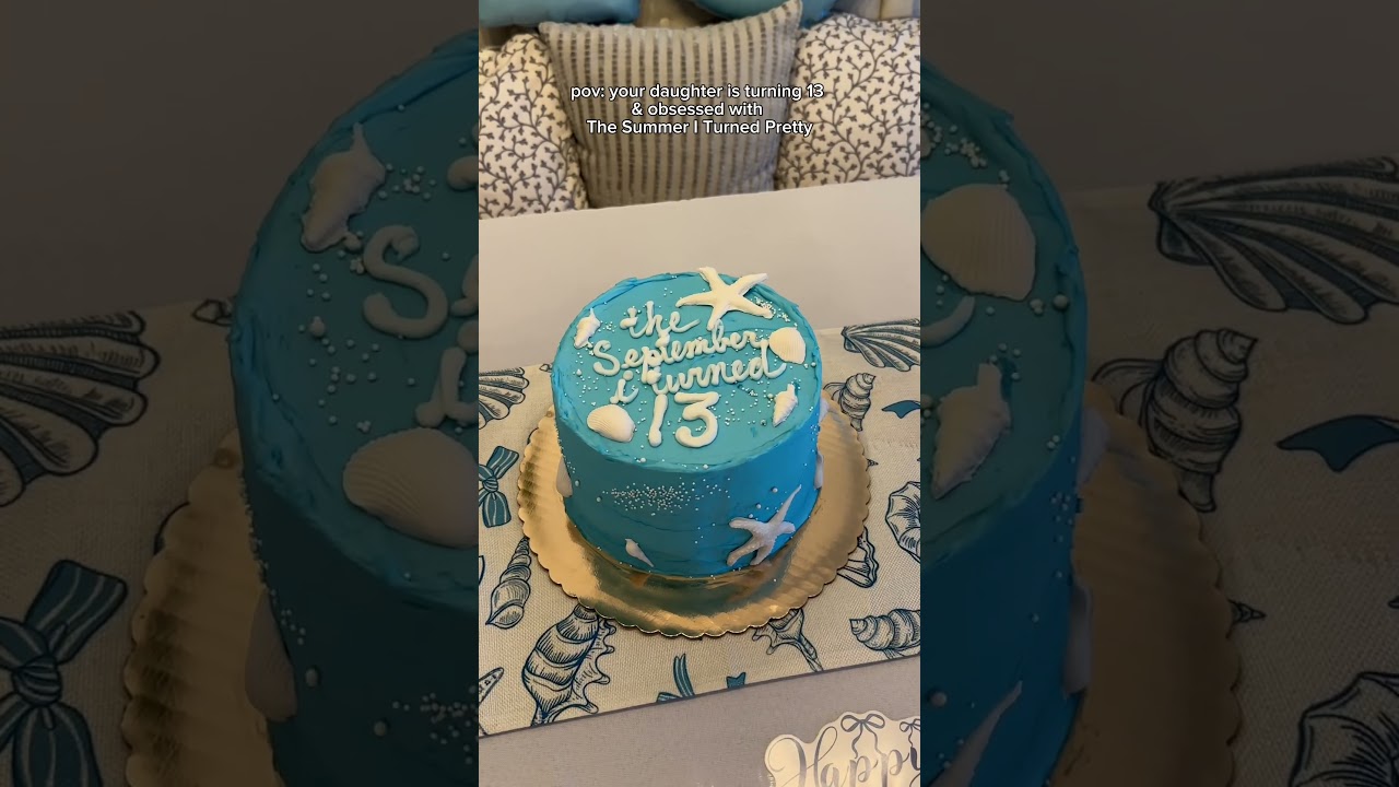 The September I Turned 13! bakery messed up the cake 😭🙃 #tsitp #birthday #momlife