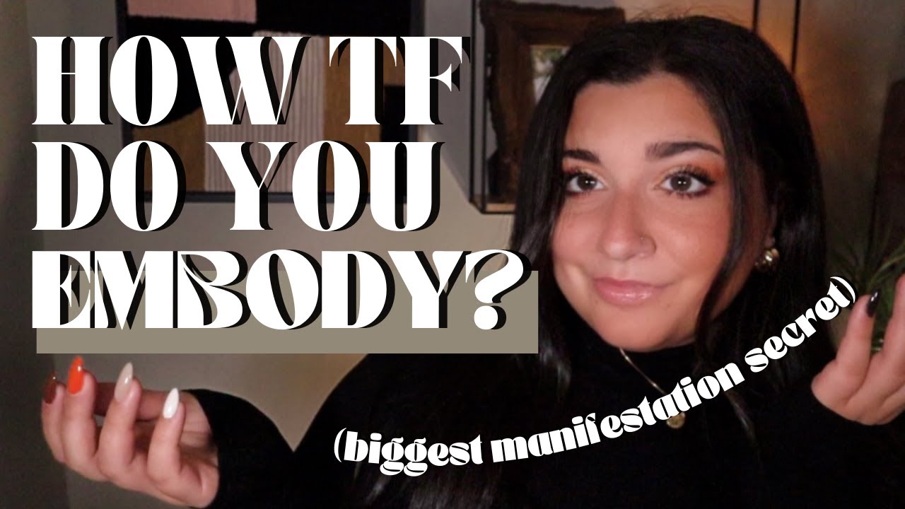 The TRUTH About MANIFESTATION and EMBODIMENT.