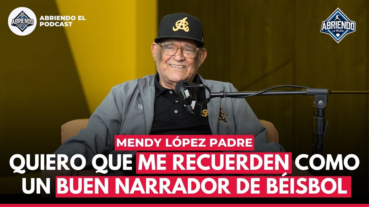 MENDY LÓPEZ PADRE: EL MEJOR NARRADOR RADIAL DEL BÉISBOL DOMINICANO