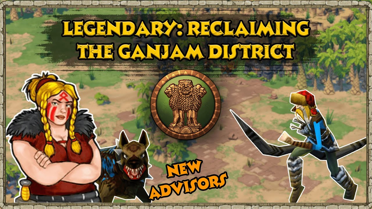 Age of Empires Online || Legendary: Reclaiming the Ganjam District (Norse solo)