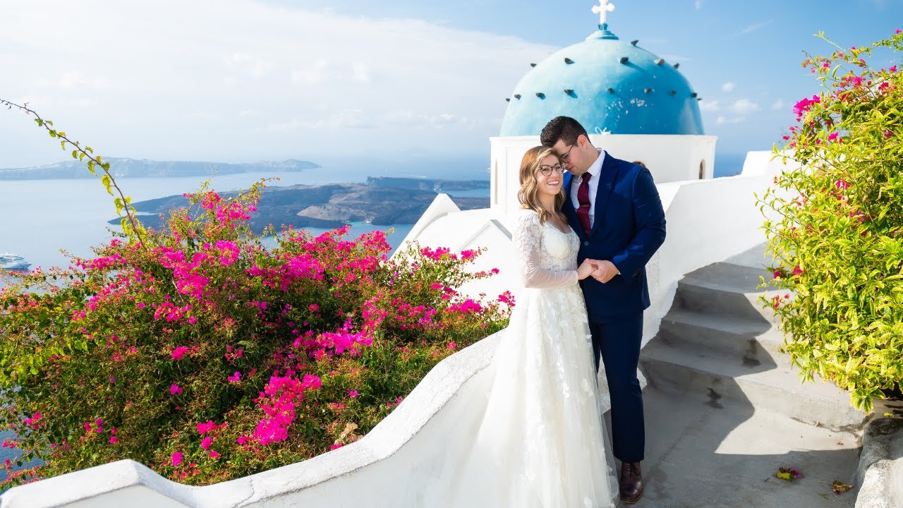 Wedding Photoshoot & Second Honeymoon in Greece | TRAVEL VLOG