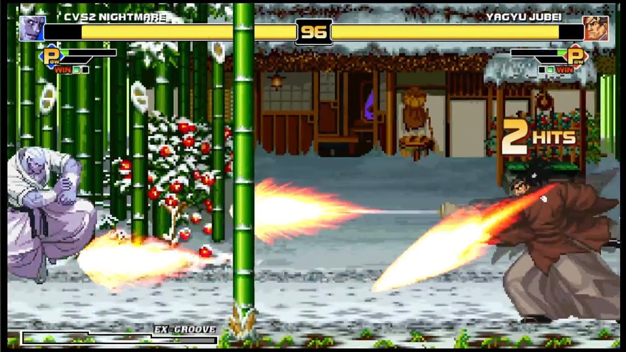 Nightmare Gesse vs Jubei : Ikemen Fighting Collection 