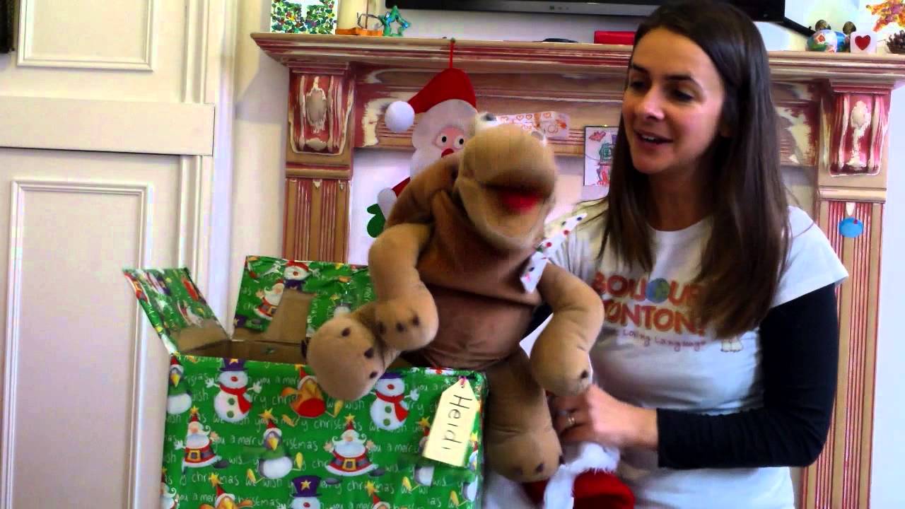 Joyeux Noel from Tonton and Heidi - French for preschoolers