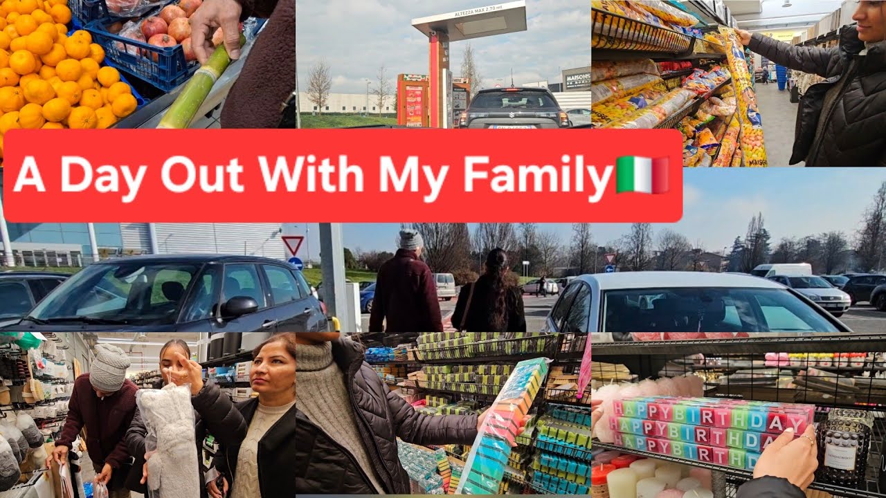 A Day Out With My Family🇮🇹|Punjabi family vlog|Ritika's life in Italy