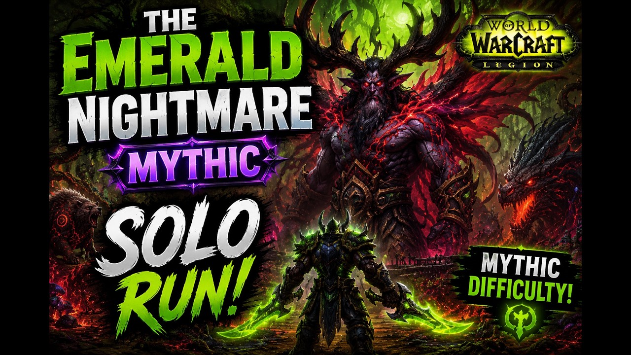 SOLOING - THE EMERALD NIGTHMARE (MYTHIC)
