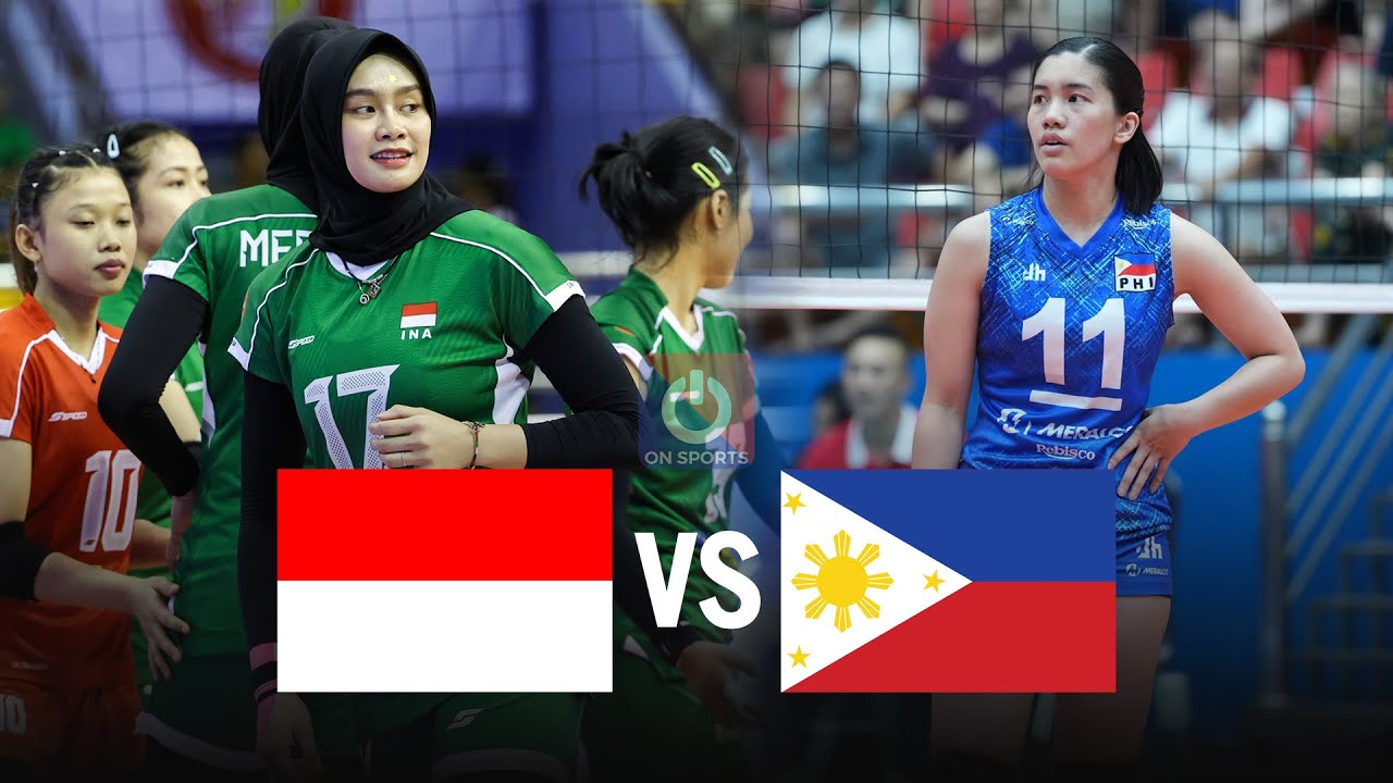 🔴Full HD | Philippines vs Indonesia | Men's Asean Volleyball 2024