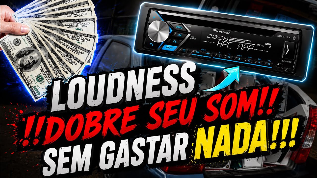 DEIXE SEU SOM MUITO MAIS FORTE!!! LOUDNESS O SEGREDO DA REGULAGEM!!! PASSO A PASSO!!!