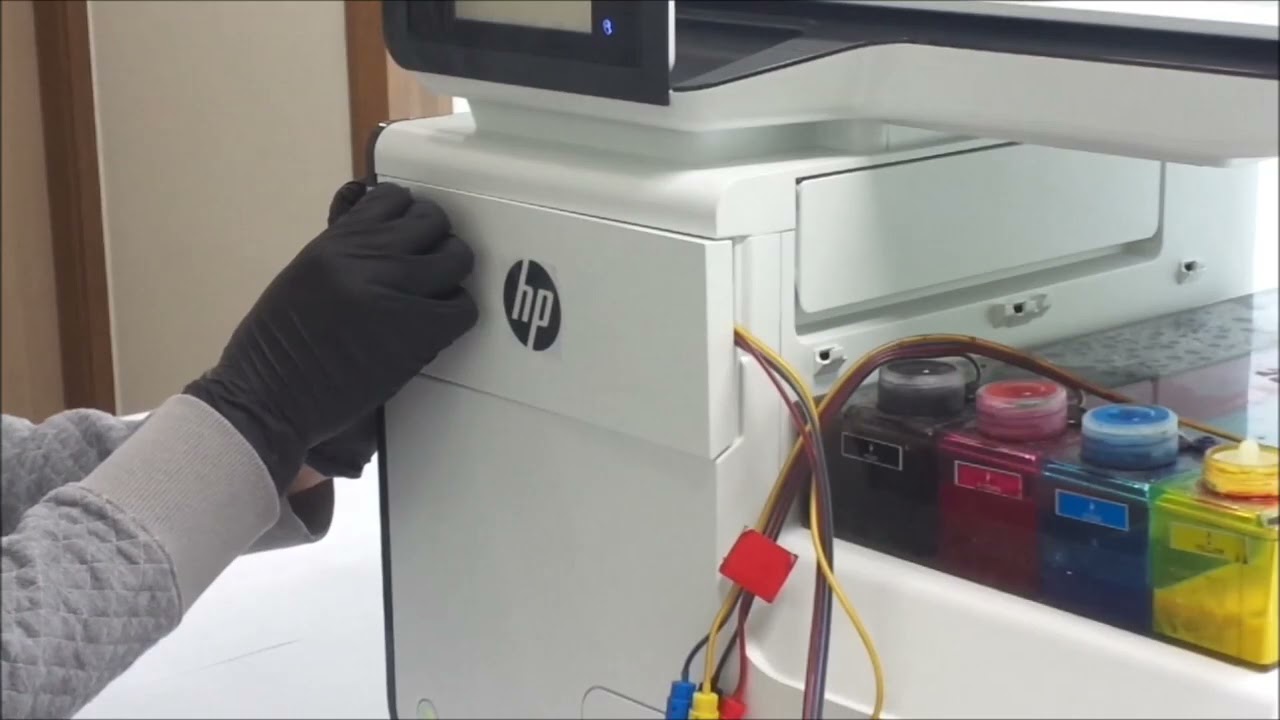 [TNGROUP 티엔그룹] Step2. How to Initial setup the X477 printer(The way to using X477 infinite)