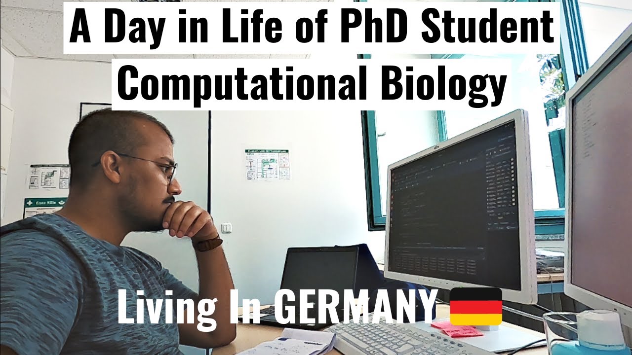 A Day in Life of a PhD Student Living in GERMANY | Computational Biology & Bioinformatics