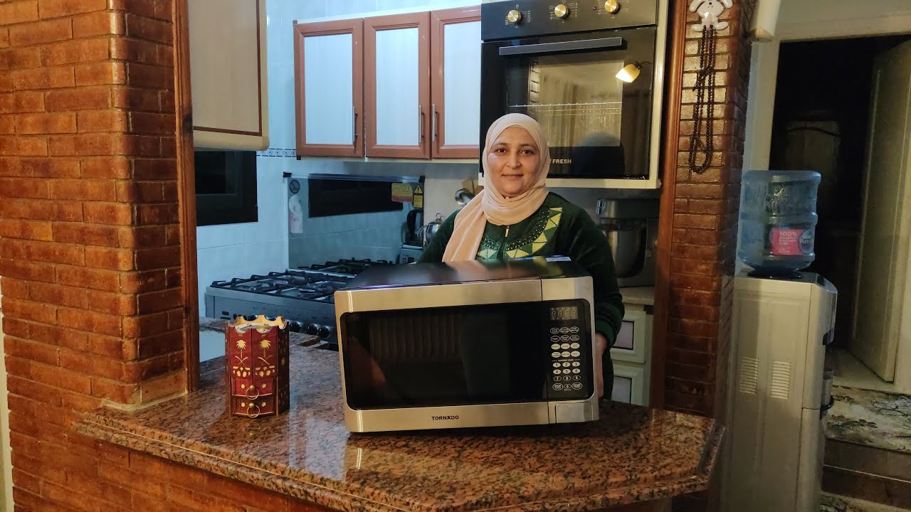 ميكرويف تورنيدو 36لتر و1100 وات بالشواية مميزاته وعيوبه وطريقة استخدامه😉#اكسبلور ام ندي وبس😎