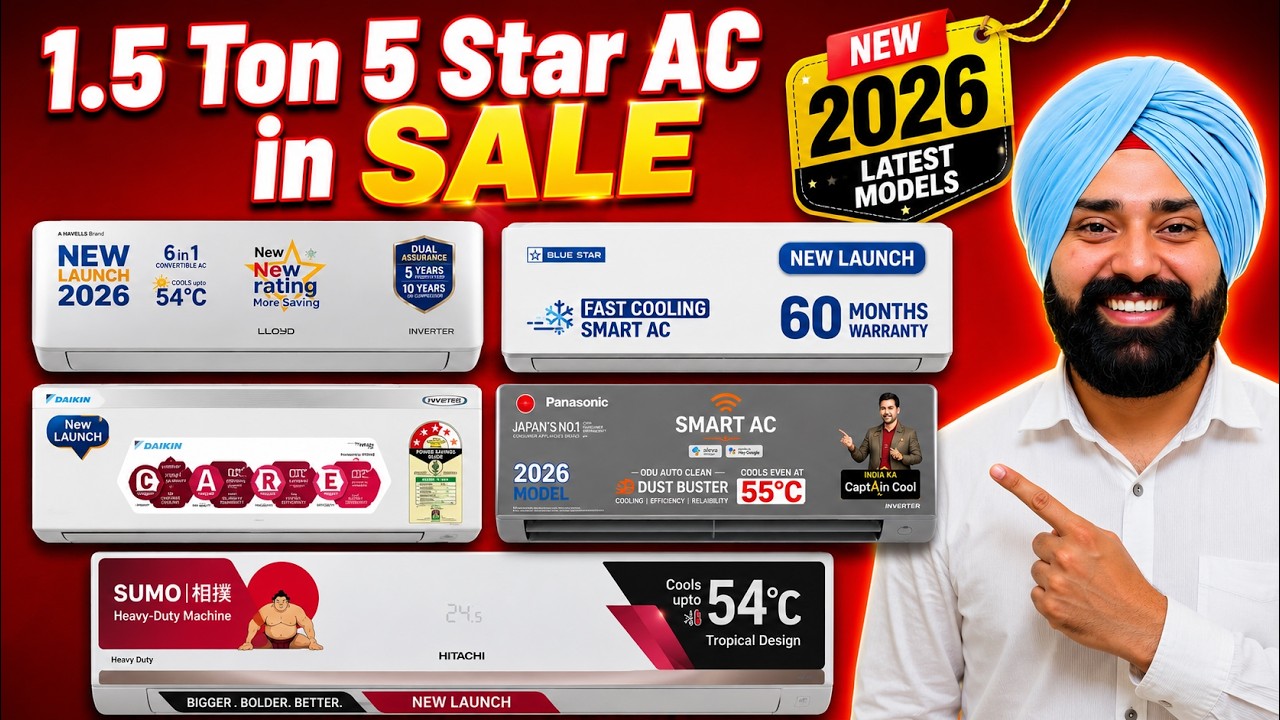 Best 1.5 Ton 5 Star AC Buying Guide 2026 | Prime Day Deals
