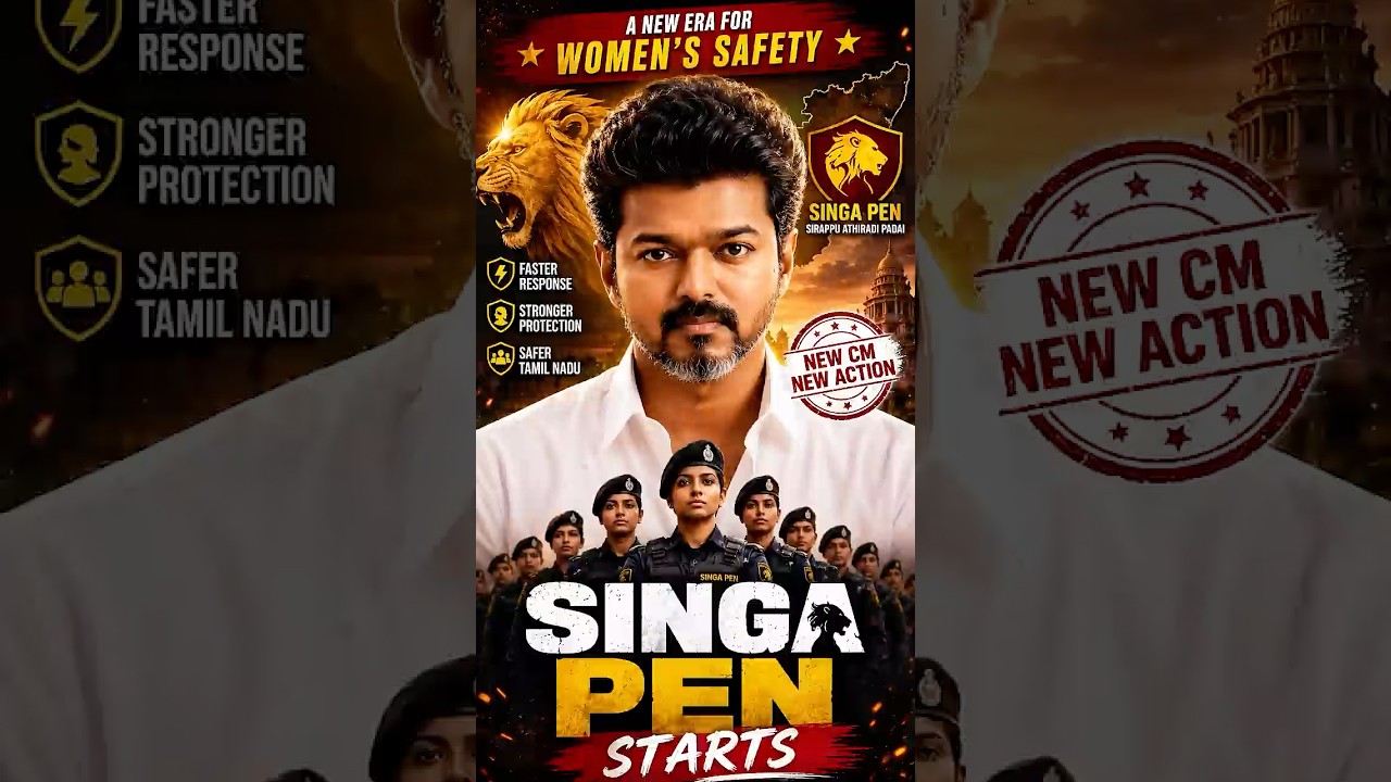 Действительно ли SingaPen может защитить женщин? #cmvijay #vijay #Singapen