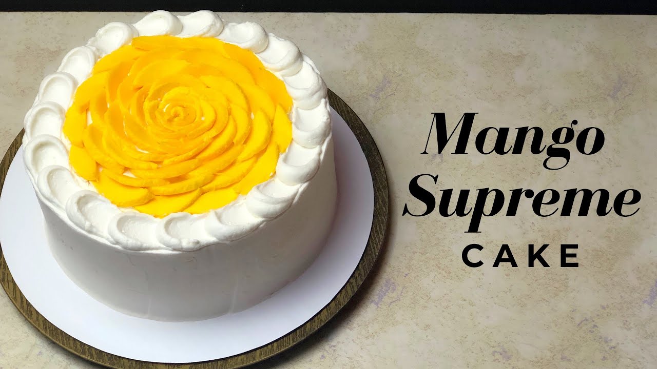 MANGO SUPREME CAKE | Red Ribbon Bakeshop Copycat