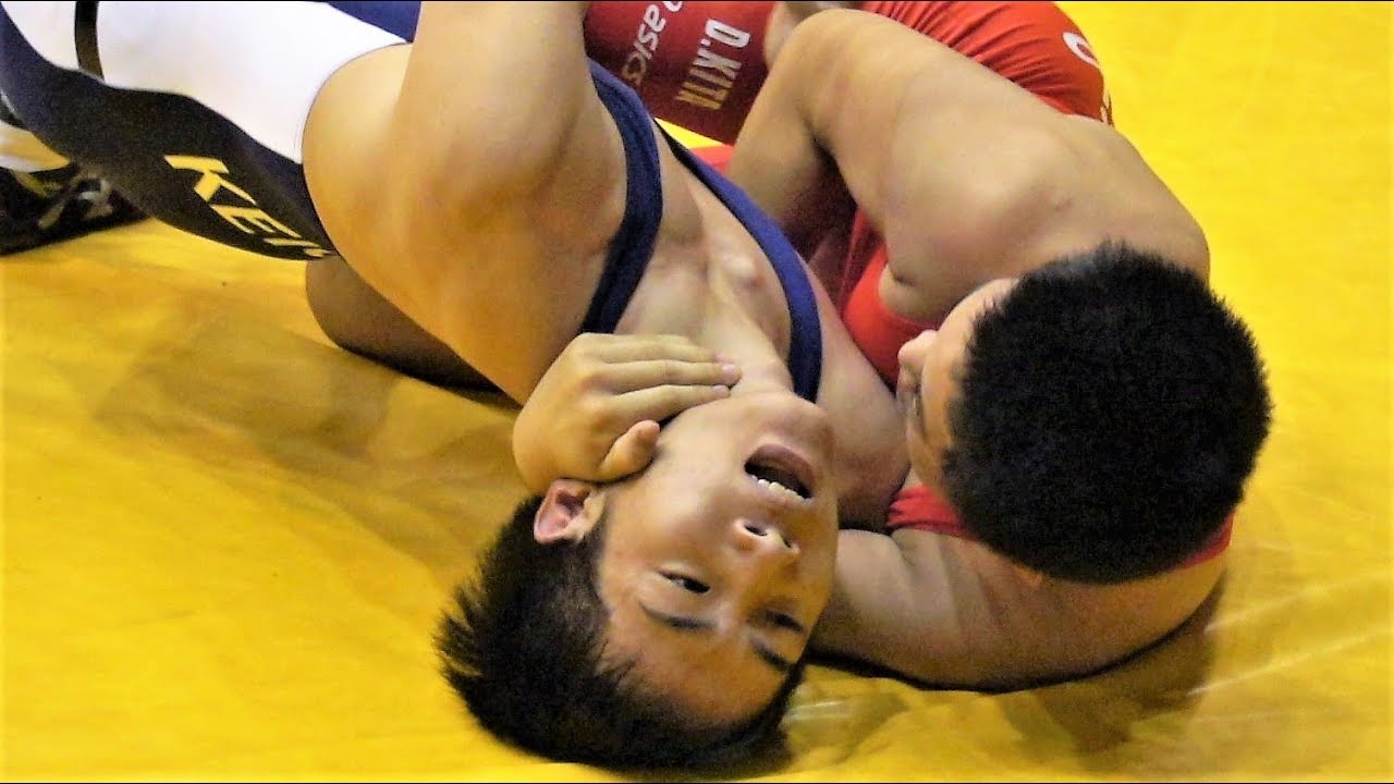 Wrestling Japan レスリング PIN – Meiji University vs Keio
