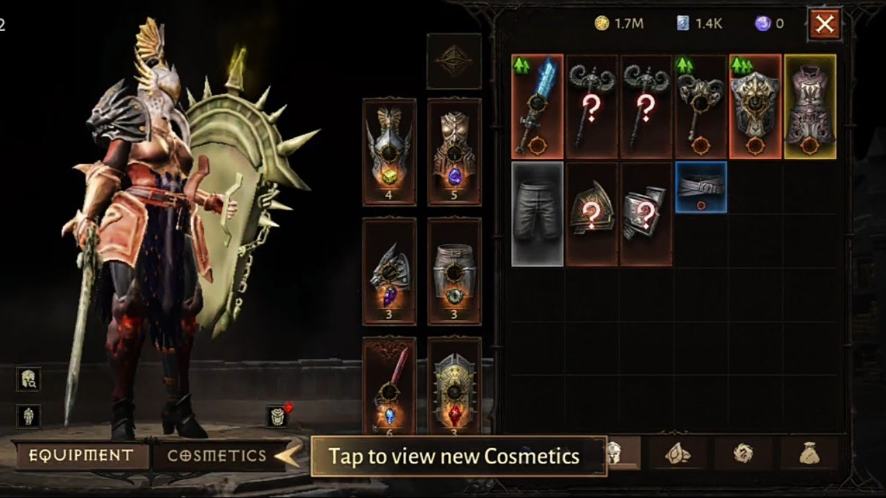 Diablo Immortals - Lv.55 Warden ; Bafflin \ Dungeon Kikuras Rapids