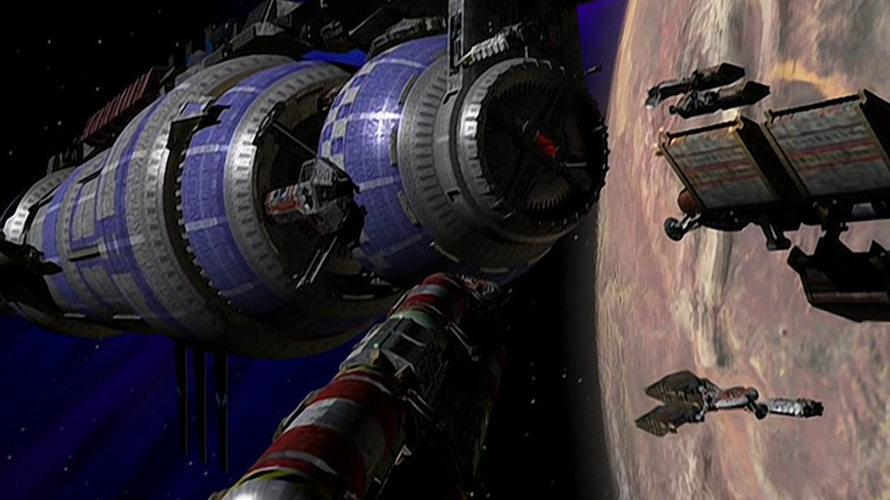 Babylon 5 CGI could look this good if properly upscaled (1080P HD) Example using Intro
