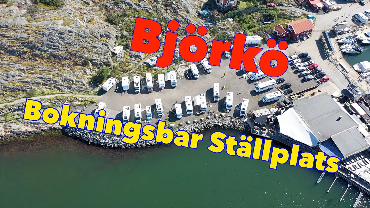 Björkö Göteborg med Bokningsbar Ställplats, Perfekt för oss som Jobbar | varahusbilsresor.se