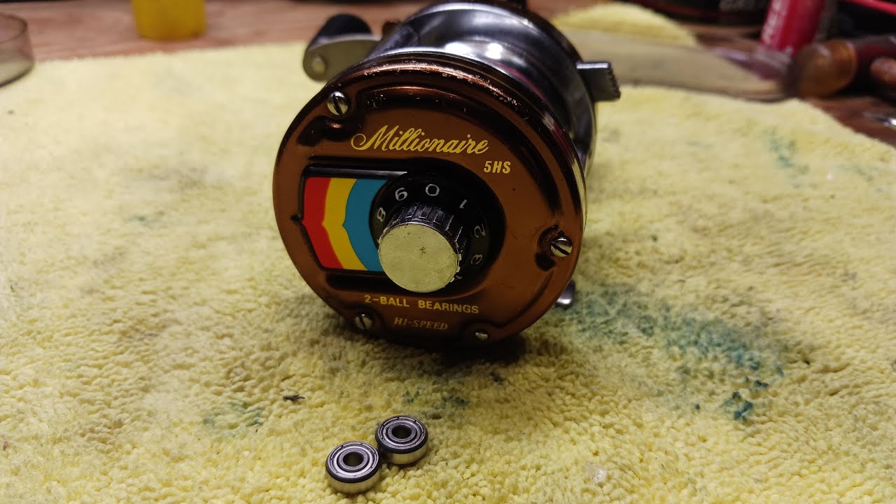 Сервис по замене шарикоподшипников Daiwa Millionaire 5HS
