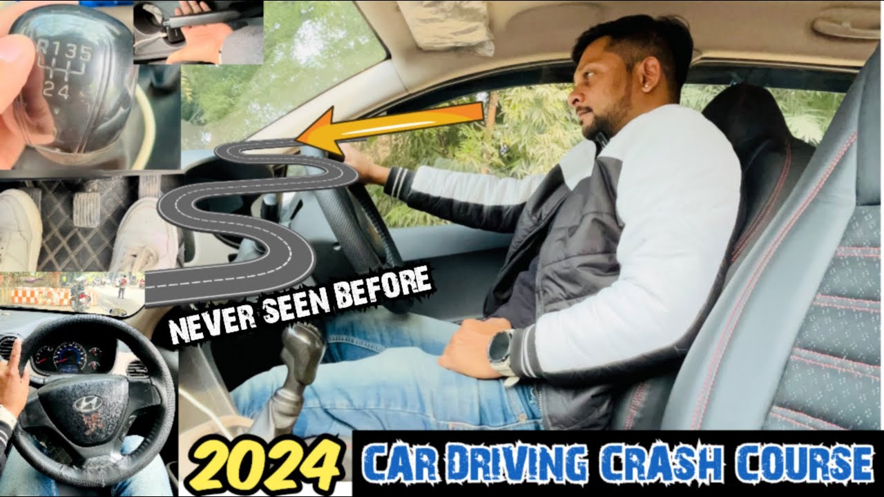 2024 Car driving training CRASH COURSE for new beginners..