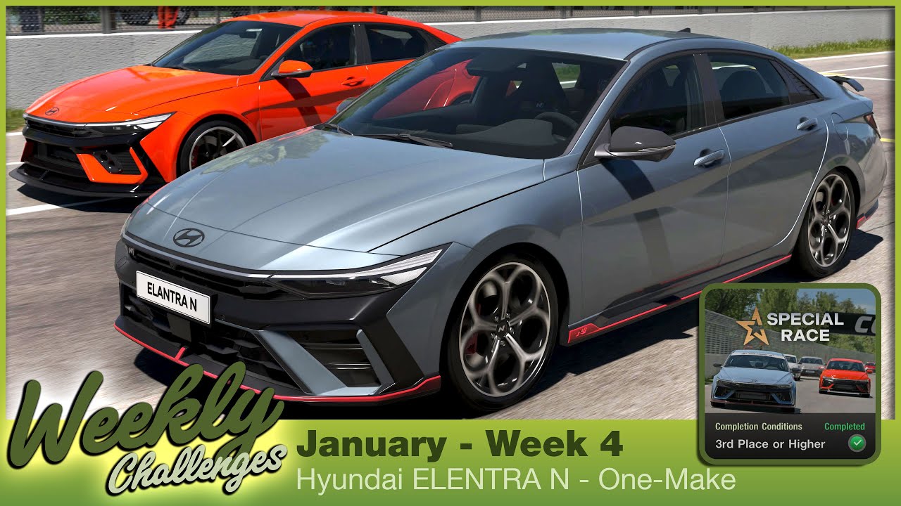 Hyundai ELANTRA N - One-Make I Weekly Challenges I January - Week 4 I Gran Turismo 7