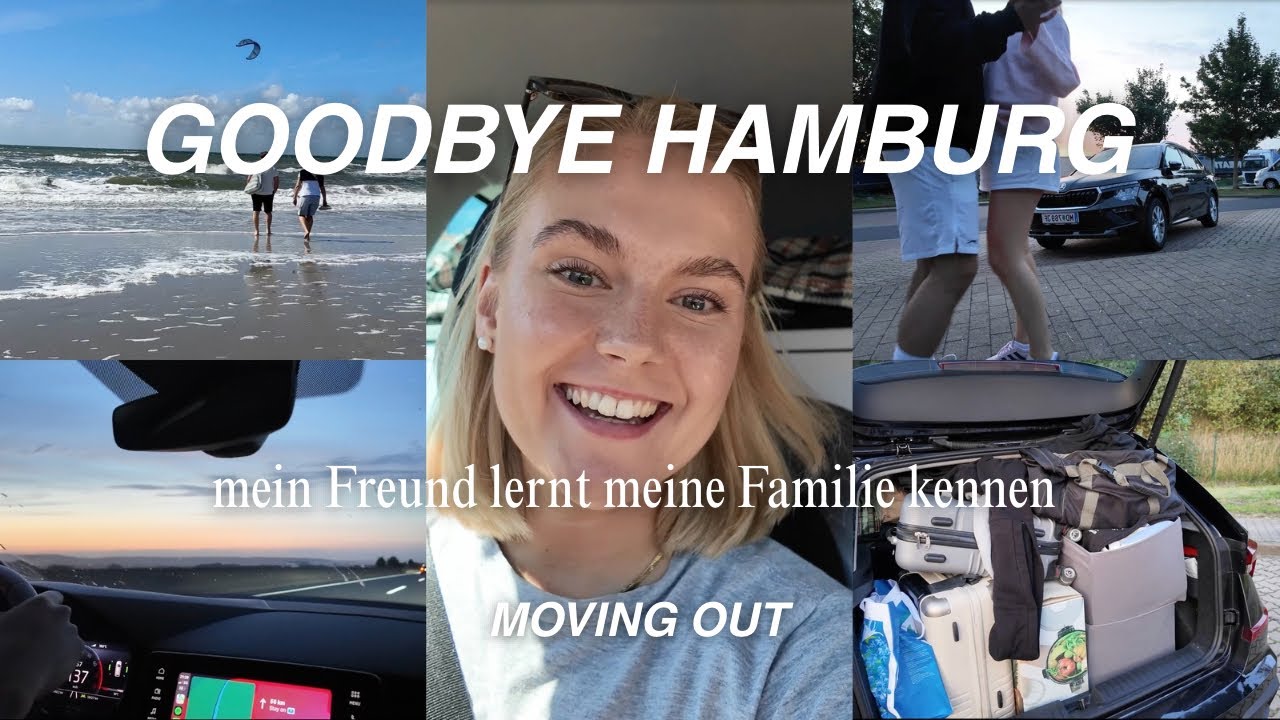 Goodbye Hamburg 😭 Mein Freund trifft zum ersten Mal meine Familie