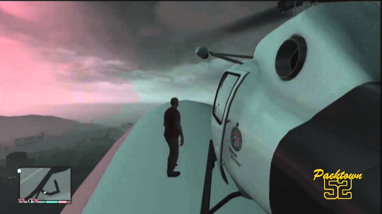 GTA V - Hijacking the Atomic Blimp