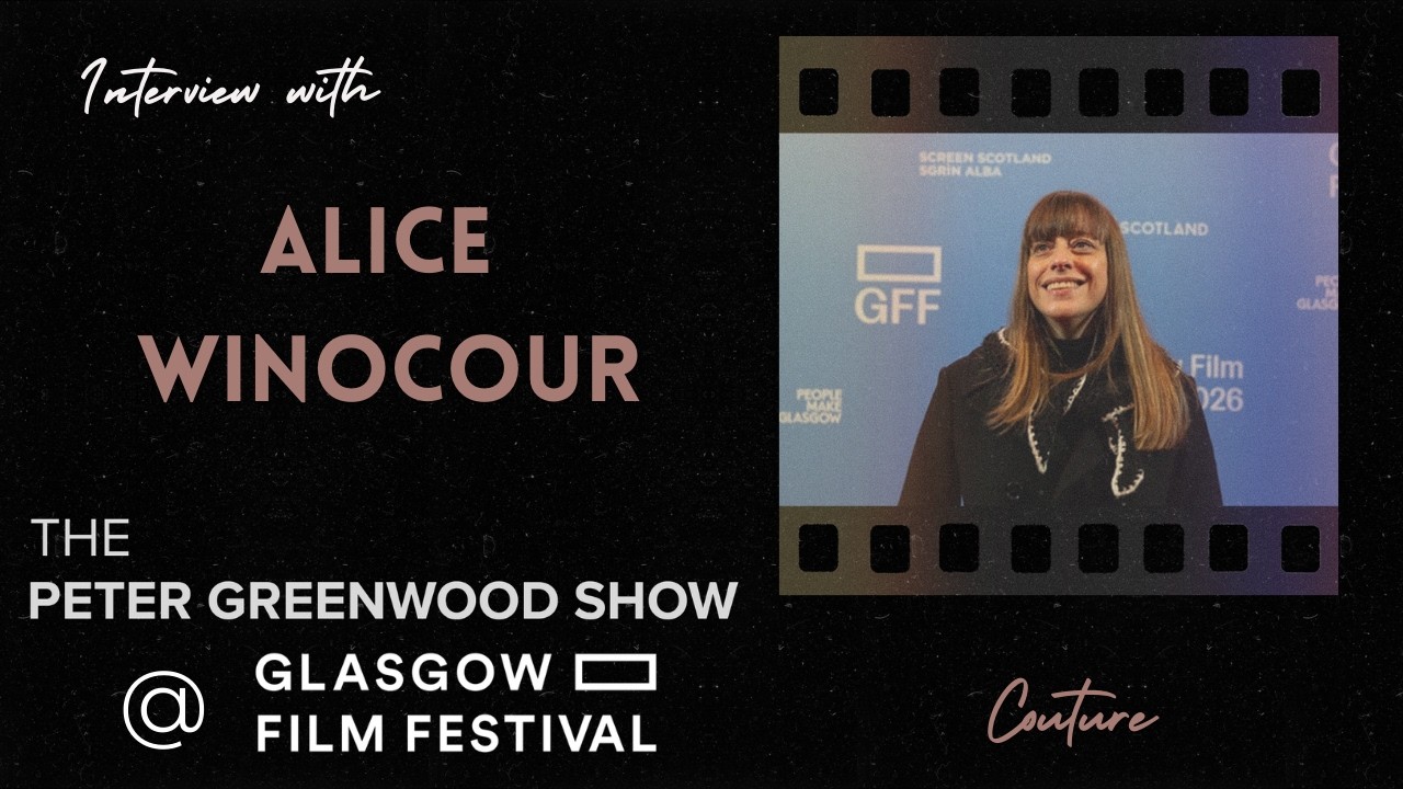 Director Alice Winocour from Couture - The Peter Greenwood Show @GlasgowFilmFestival