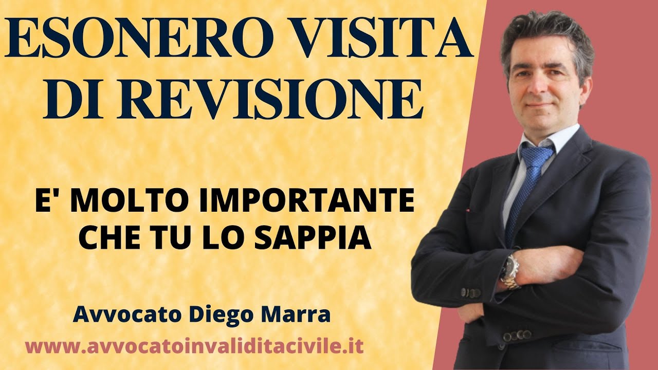 Esonero dalla Visita di Revisione
