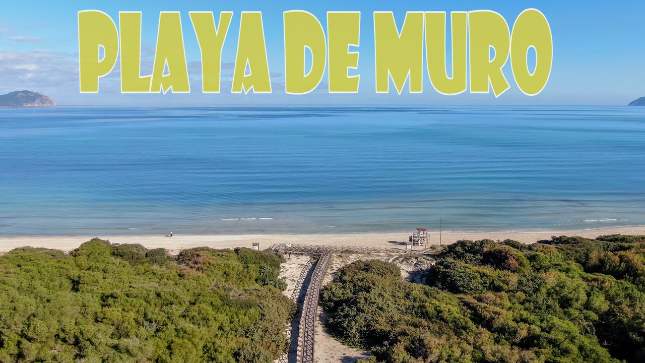 Playa de Muro 4K Mallorca. Mallorca Best Beaches in 4K.