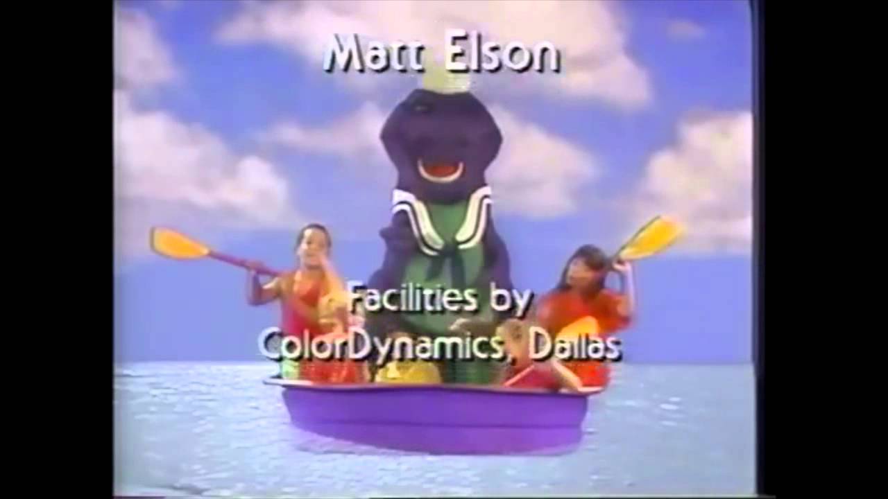 Opening/Closing to Barney & The Backyard Gang: A Day at the Beach 1991 VHS