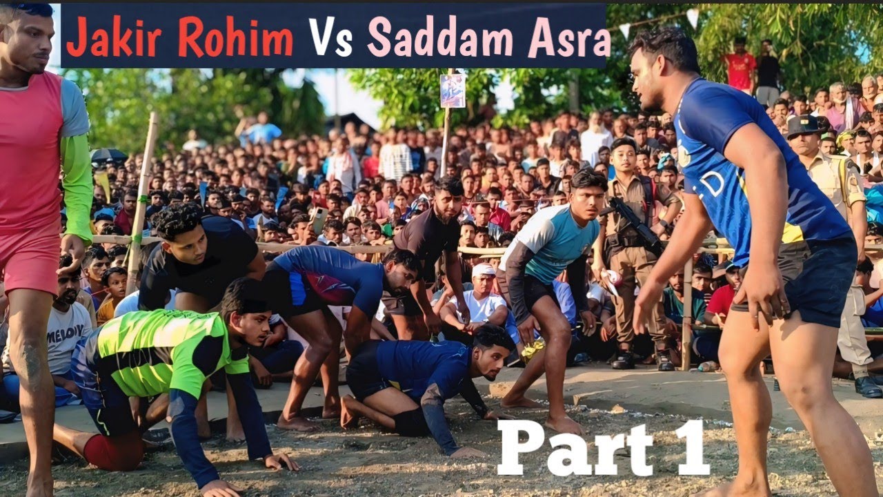 New Goto Khela 2025 | Jakir Rohim Vs Saddam Asra | Part 1 | SR Traveller Vlogs | Kabaddi Khela 2025
