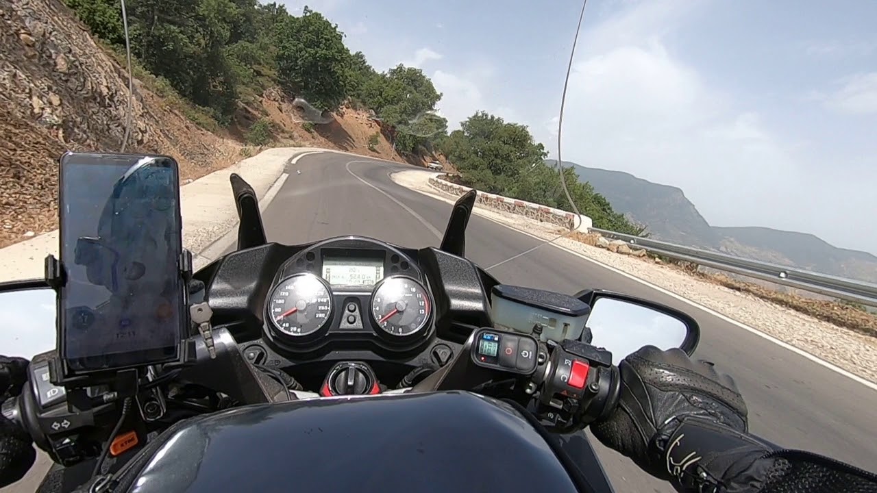 Kawasaki GTR 1400 In Rif Mountains